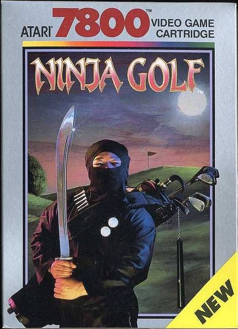 ninja golf videogame